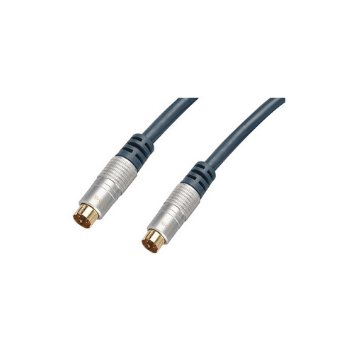 Cable SVideo male to SVideo male 1.5 meter (dark blue) (OEM) in